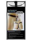 Anal plug harness w/ cockring