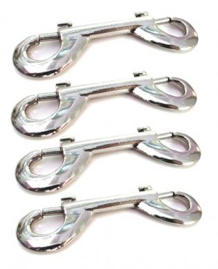 Kinklab nickel plated snap hooks - pack of 4 Sex Toy Product