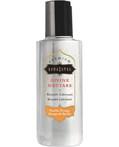 Kama sutra divine nectars kissable lubricant - vanilla orange 5 oz