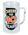 Cheers to 40 years tankard