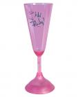 Hot and flashy led champagne glass