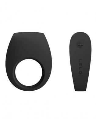 Tor II  Silicone Rechargeable Couples Ring - Black Sex Toy Product