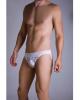 Male basics lace jockstrap white l/xl