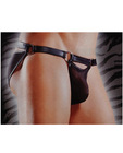 Male power ring bikini mesh black s/m