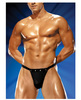 Male power rip off thong w/studs black l/xl Sex Toy Product Image 1