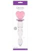Ns novelties crystal heart of glass - pink