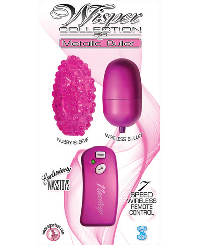 Wisper collection remote control bullet