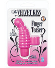 Velvet kiss finger teaser - pink