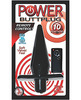 Power butt plug 10 function w/remote control - black
