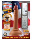 Real skin latin american mini whopper 4in vibrating straight dong - latin