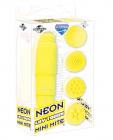Neon luv touch mini mite waterproof - 4 interchangeable heads yellow