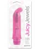 Juicy jewels crystal g-spot vibrator - dark pink