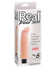 Real feel no. 6  long 8in waterproof vibe - multi speed