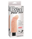 Real feel no. 3  long 6in waterproof vibe - multi speed