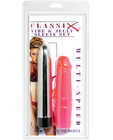 Classix vibe and jelly sleeve set waterproof - multispeed silver