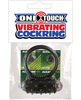 Mini one touch vibrating cockring - black