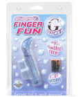 Waterproof finger fun g-spot - blue