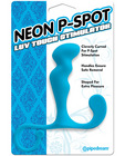 Neon luv touch p-spot stimulator - blue