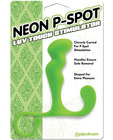 Neon luv touch p-spot stimulator - green