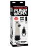 Pump worx vibrating sure-grip shower pump w/waterproof bullet - black