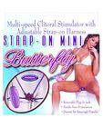 Strap on mini butterfly