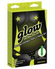 Glow in the dark vibrating crotchless panty and pasties set - star