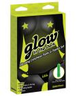 Glow in the dark vibrating crotchless panty and pasties set - bitch