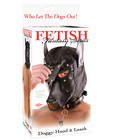 Fetish Fantasy Series Doggie Hood and Leash