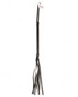 Fetish Fantasy Series Deluxe Cat O'Nine Tails Whip - Black