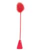 Fetish fantasy series feather crop - red