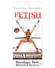 Fetish fantasy bondage belt restraint system