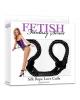 Fetish fantasy series silk rope love cuffs - black