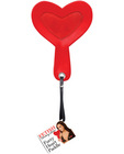 Fetish fantasy series furry heart paddle - red
