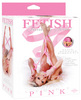 Fetish fantasy series light pink satin ribbon bondage kit