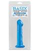Basix rubber works 6.5in dong - blue