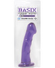 Basix rubber works 6.5in dong - purple