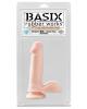 Basix rubber works 6in dong w/suction cup - flesh
