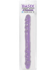 Basix 16in Double Dong - Purple