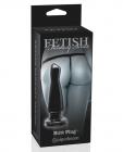 Limited edition fetish fantasy butt plug - black