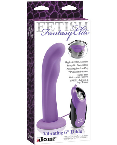 Fetish Fantasy Elite Vibrating 6" Dildo