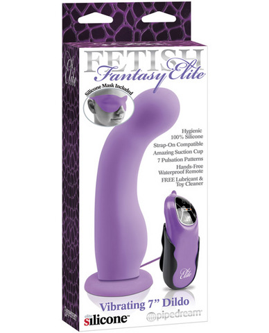 Fetish Fantasy Elite Vibrating 7" Dildo