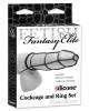 Fetish fantasy elite cockcage and ring set - black