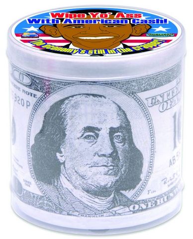 Wipe yo ass w/american cash - the economy is still in the crapper