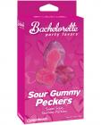 Bachelorette party favors sour gummy peckers