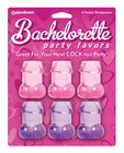 Bachelorette party favors pecker shotglasses - pack of 6
