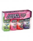 Lover's cocktail warming massage lotion - pack of 4