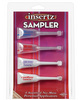 Insertz sampler - 4 assorted personal applicators