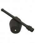 Perfect fit ergo deep h2o system w/9in flexi nozzle backflow preventer - black