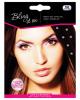 Color shock bling it on iron-on crystal hair jewelry