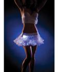 Short light up petticoat white o/s